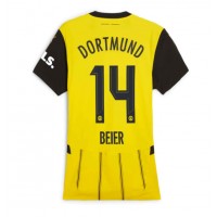 Maglie da calcio Borussia Dortmund Maximilian Beier #14 Prima Maglia Femminile 2024-25 Manica Corta